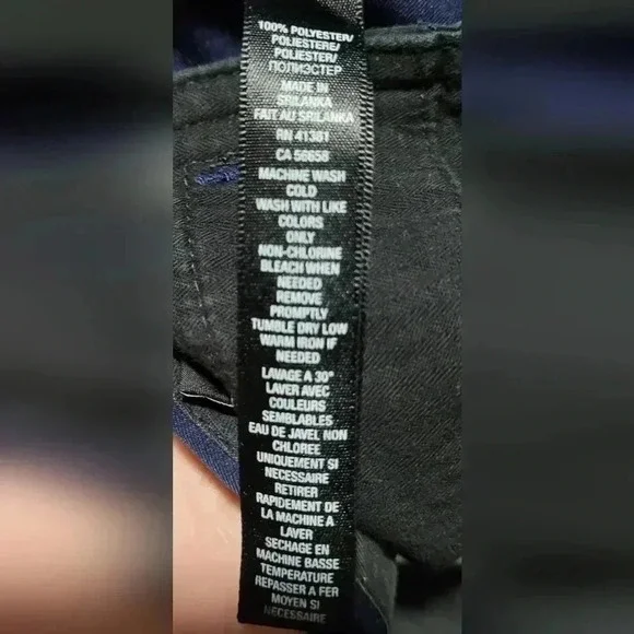 RLX Polo Ralph Lauren Golf Shorts Classic Navy Blue Stretch Wicking MENS 36 - Picture 9 of 10